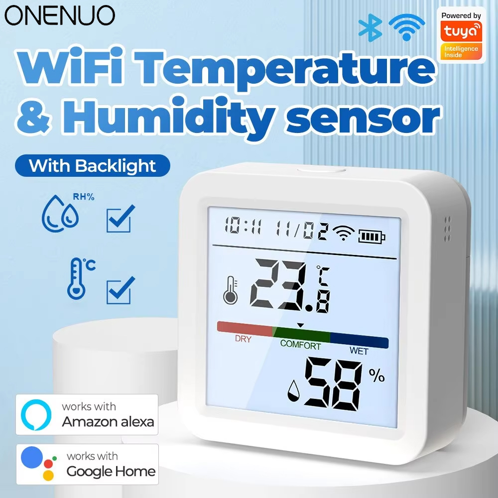 トゥヤ新機能wifi温度湿度センサースマートライフバックライ - Digital Hygrometer Probe のレビューと価格