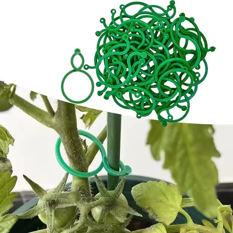 50-400個入り 植物サポートクリップ 耐候性プラスチック - Vine Climbing Plastic のレビューと価格