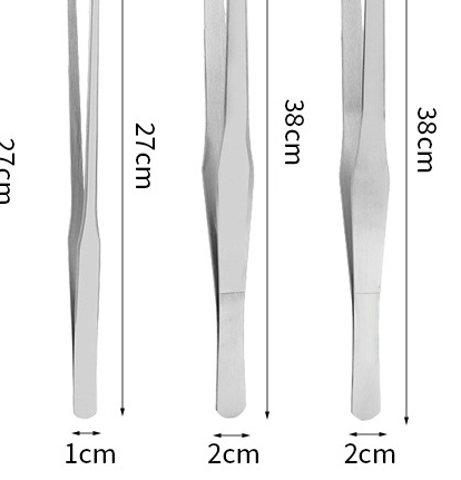 ステンレス製爬虫類用餌やりトング（ゴム製先端付き）水族館用ス - Feeding Tong Stainless のレビューと価格