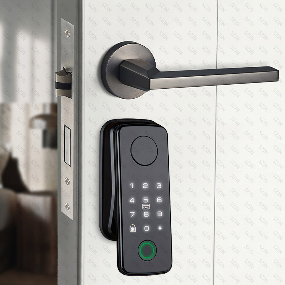 TTLock 自動スマート指紋ロックスマートロックハンドル/ - Glass Door Hinge のレビューと価格