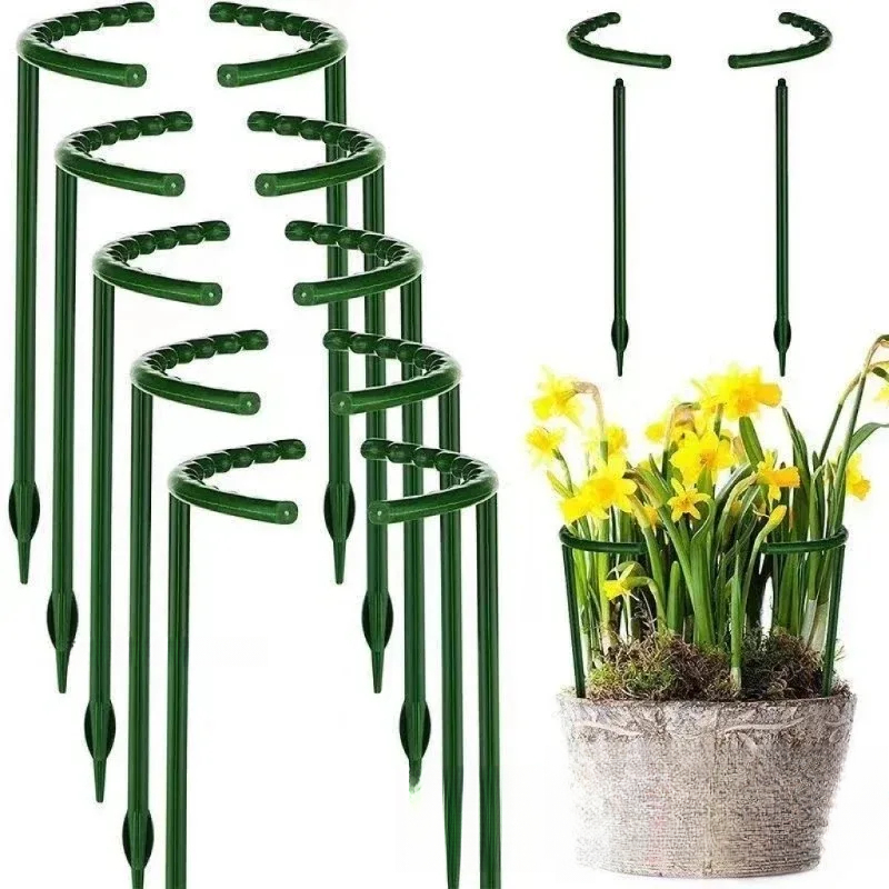 植物サポートパイルガーデン半円形フラワースタンドケージ植物成 - Vine Climbing Plastic のレビューと価格