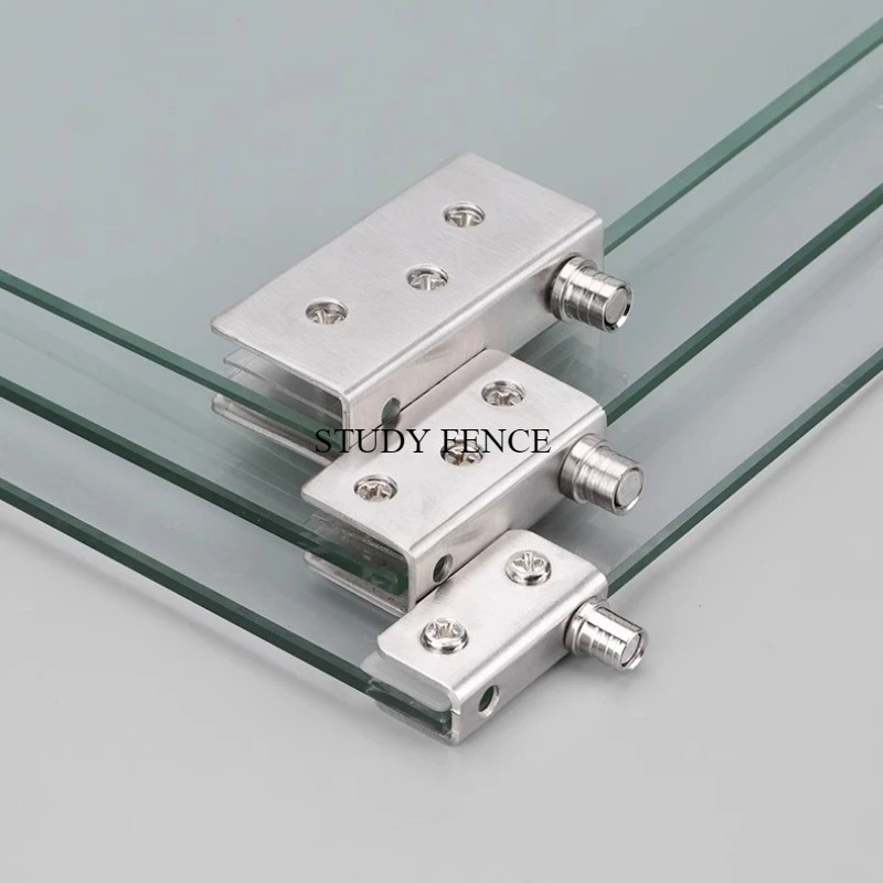 2 セットのステンレス鋼ガラスヒンジ 5-8mm/8-10m - Glass Door Hinge のレビューと価格